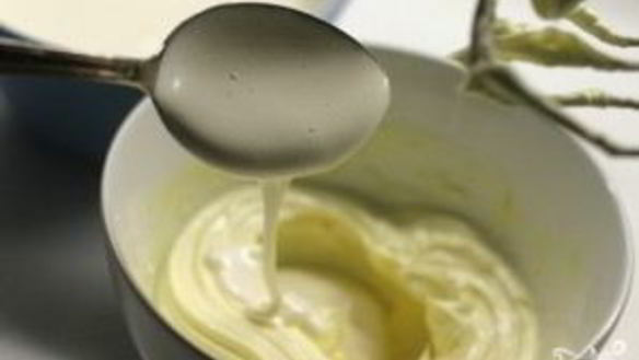 ШАГ 3. крем гляссе