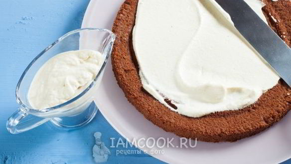 ШАГ 8. крем из маскарпоне для торта