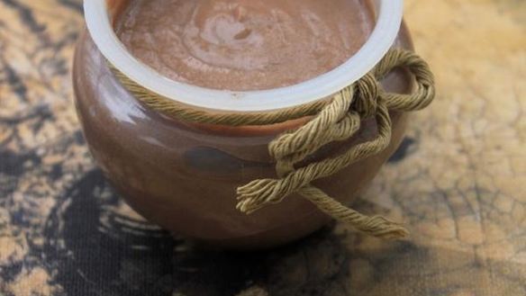 ШАГ 5. крем из тофу с печеной грушей