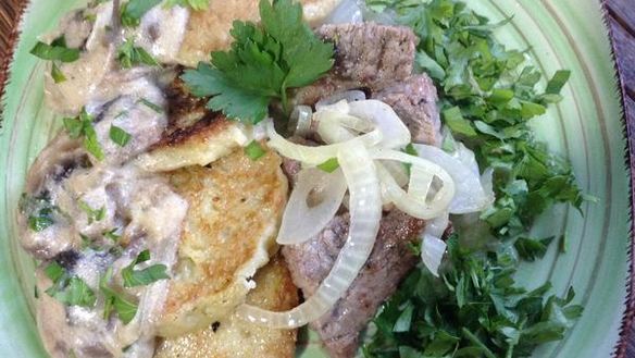 ШАГ 13. кремзлики по-гуцульски