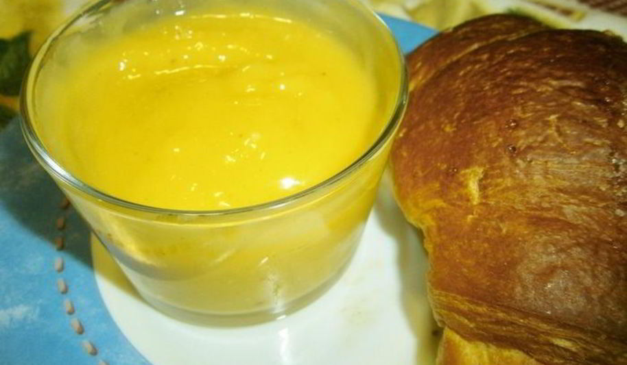 Рецепт лимонный крем