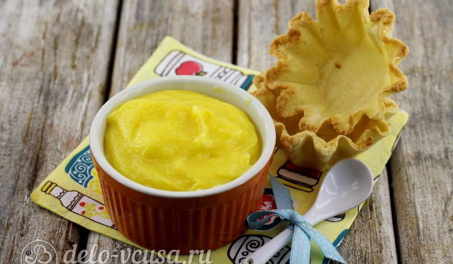 Рецепт лимонный курд с крахмалом