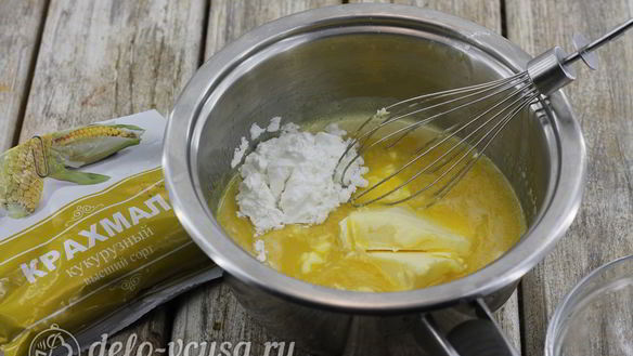 ШАГ 5. лимонный курд с крахмалом