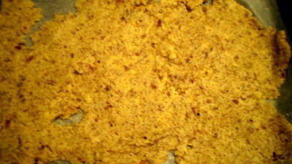 ШАГ 2. малиновый десерт с кремом патисьер и штрейзелем