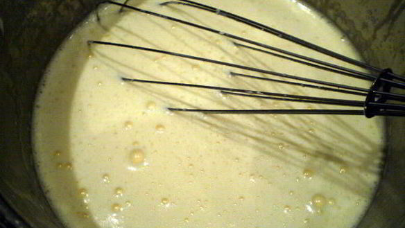 ШАГ 4. малиновый десерт с кремом патисьер и штрейзелем