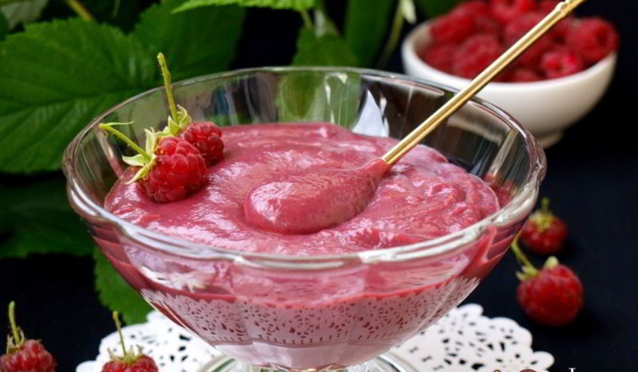 Рецепт малиновый курд