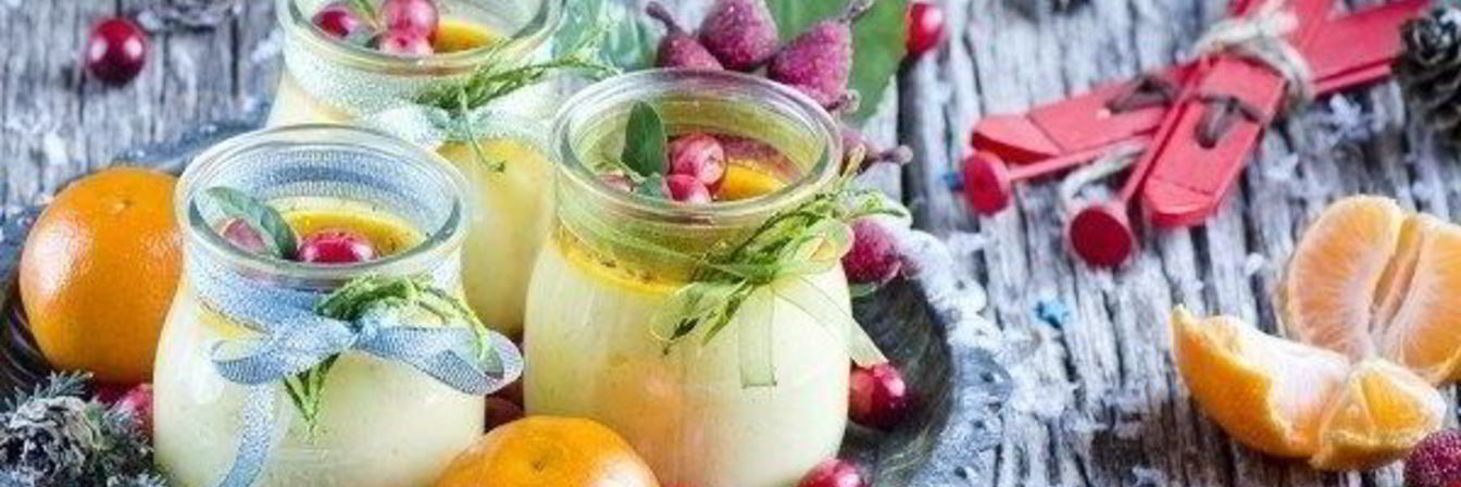 Мандариновый крем-брюле