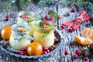 Мандариновый крем-брюле