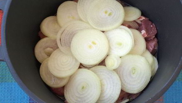 ШАГ 2. мясо по-кремлевски