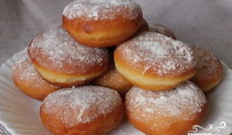 Рецепт пончики с кремом