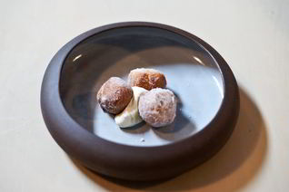 Пончики с ванильным кремом