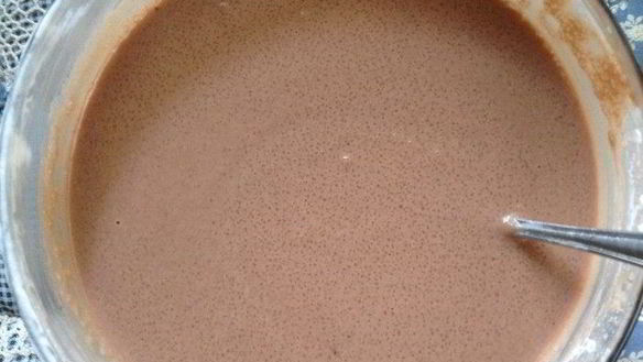 ШАГ 3. шоколадный крем из манной крупы