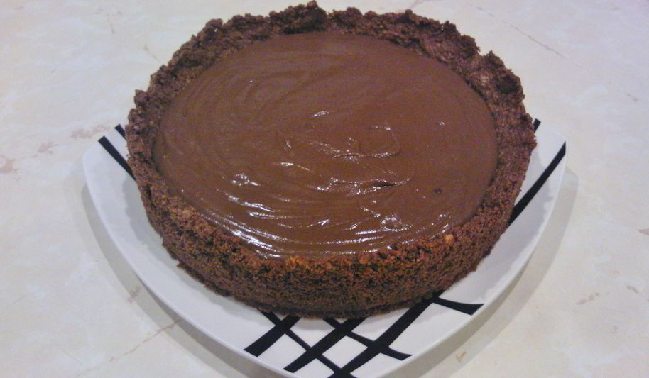 Рецепт шоколадный пай с шоколадным кремом