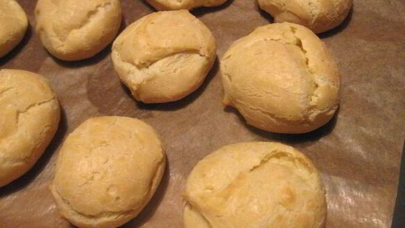 ШАГ 4. шу кунжутные облачка с лимонным кремом