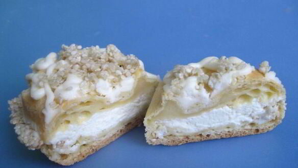 ШАГ 9. шу кунжутные облачка с лимонным кремом