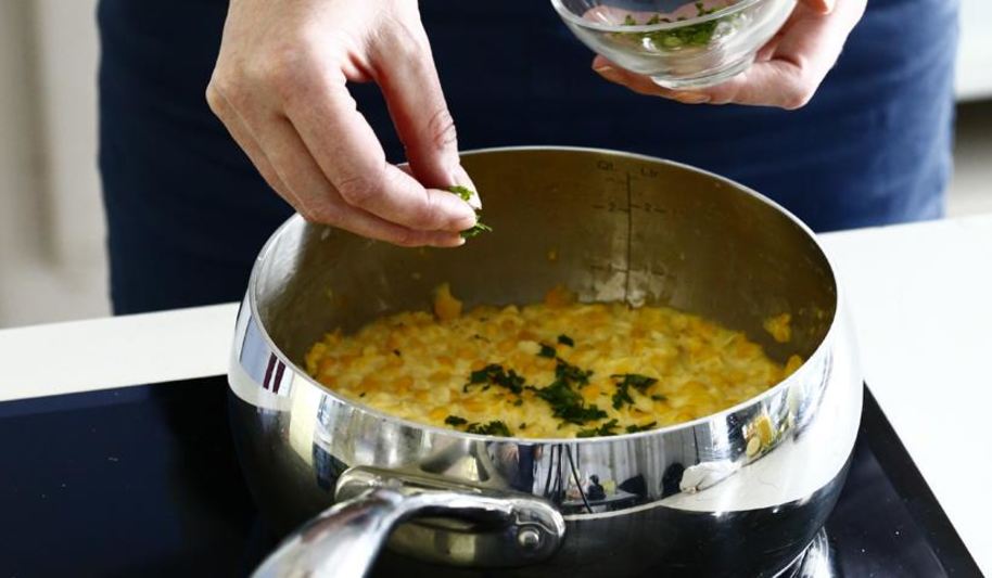 Рецепт сливочный кукурузный крем