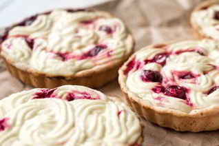 Творожно-вишневый крем