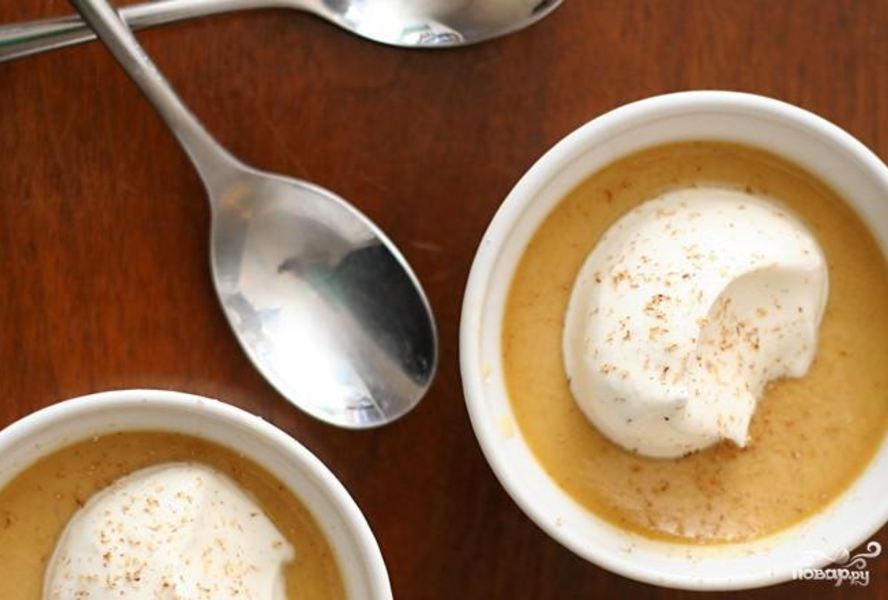 Тыквенный крем-брюле