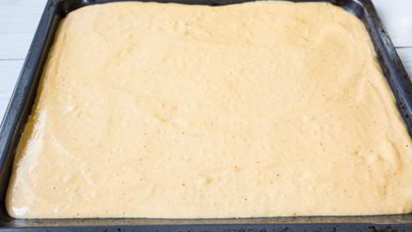 ШАГ 6. тыквенный рулет с кремом из сливочного сыра