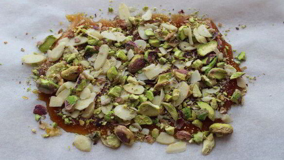 ШАГ 6. ванильный крем с грильяжем