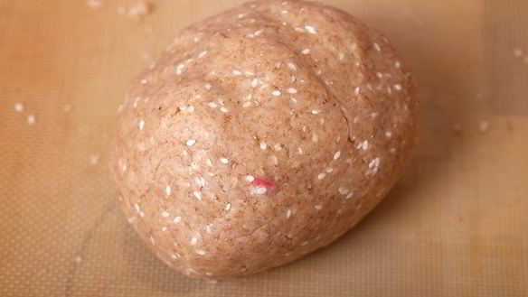 ШАГ 7. яблочные печенья с отрубями, кунжутом и творожным кремом