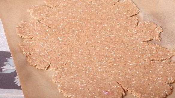 ШАГ 8. яблочные печенья с отрубями, кунжутом и творожным кремом