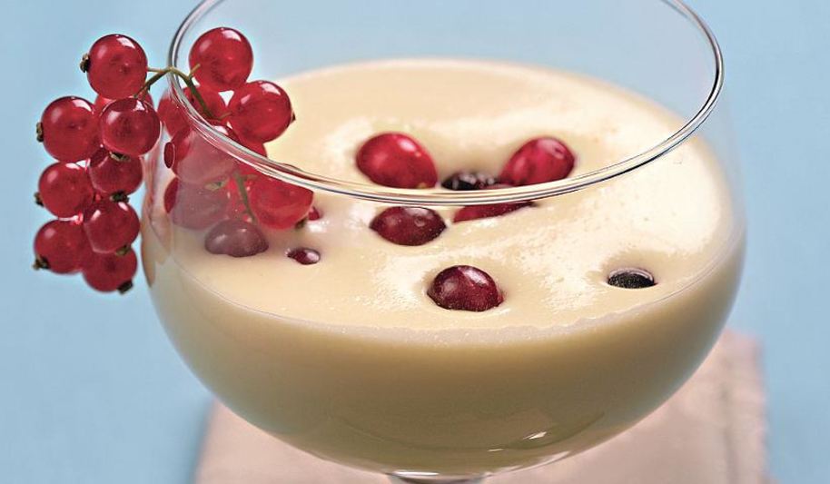 Рецепт ягоды с запеченным лавровым кремом