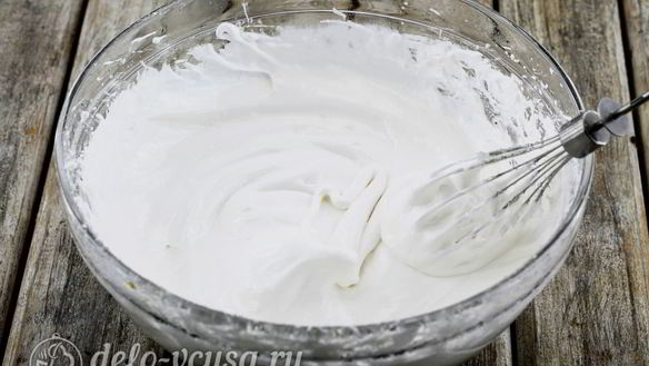 ШАГ 4. заварной белковый крем