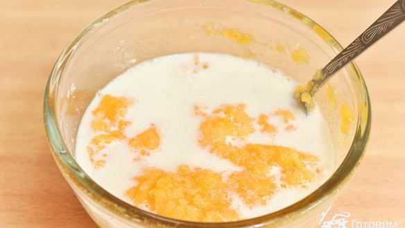 ШАГ 3. заварной крем на желтках