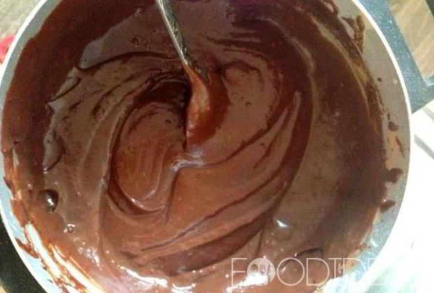 Заварной шоколадный крем