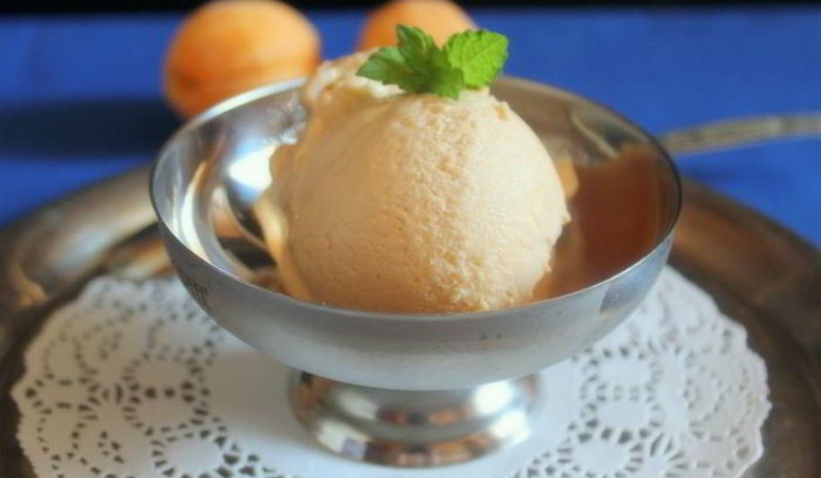 Рецепт абрикосовое мороженое