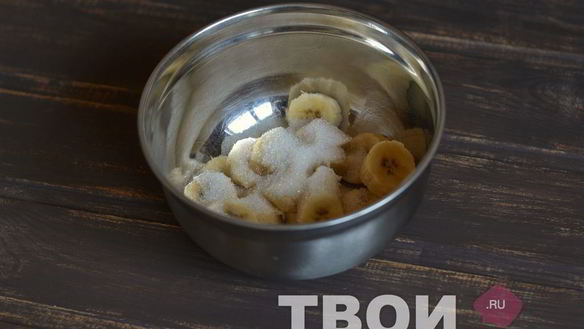 ШАГ 2. быстрое банановое мороженое с шоколадом