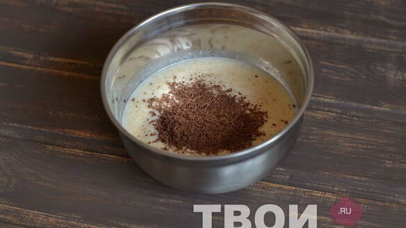 ШАГ 5. быстрое банановое мороженое с шоколадом