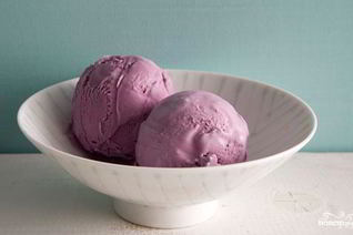 Черничное мороженое