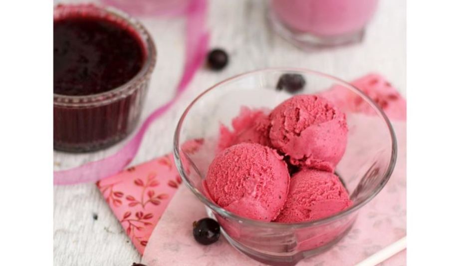 Рецепт черносмородиновое мороженое