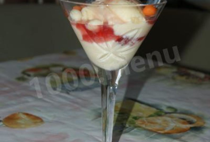 Домашнее молочное мороженое