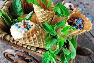 Домашнее мороженое из йогурта