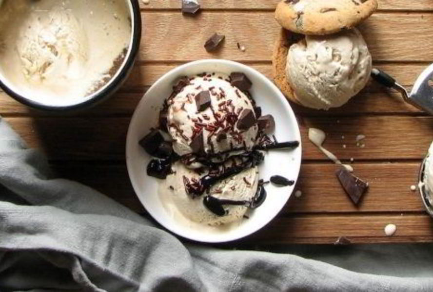 Домашнее мороженое из сливок