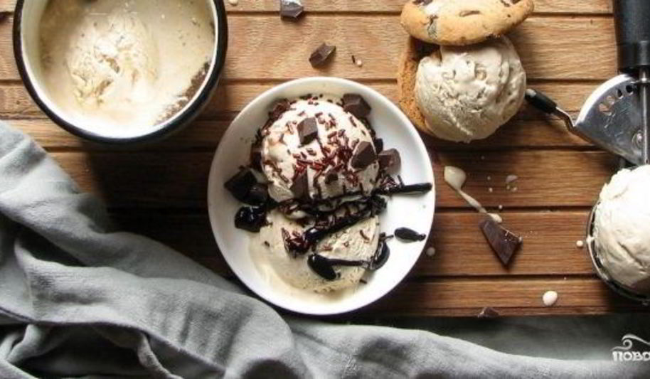 Рецепт домашнее мороженое из сливок