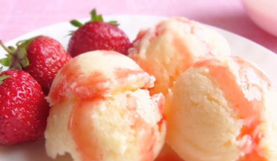 Рецепт домашнее мороженое из трех ингредиентов