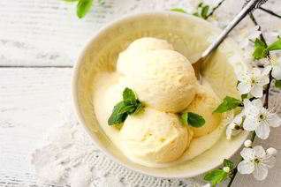 Домашнее мороженое на основе английского крема