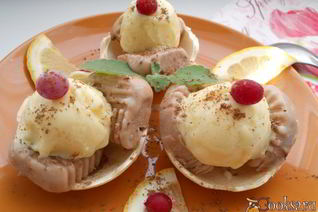 Домашнее мороженое на сливках и сметане