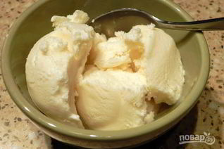 Домашнее мороженое со сгущенкой