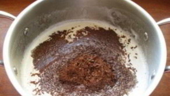 ШАГ 2. домашнее шоколадное мороженое