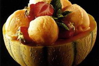 Дынное мороженое