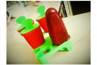 Клубничное мороженое