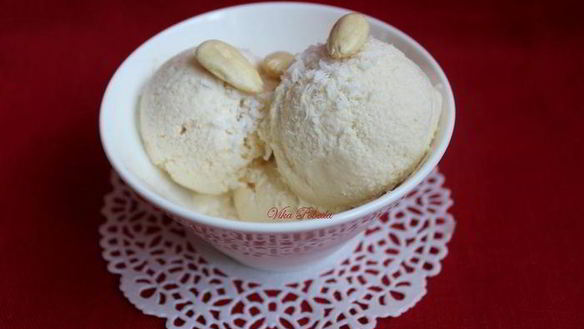 ШАГ 8. кокосово-миндальное мороженое рафаэлло