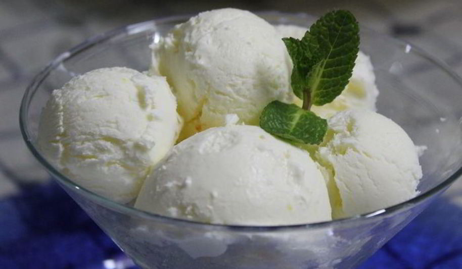 Рецепт лимонно-сливочное мороженое