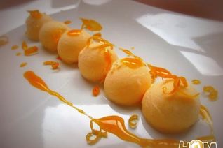 Мандариновое мороженое