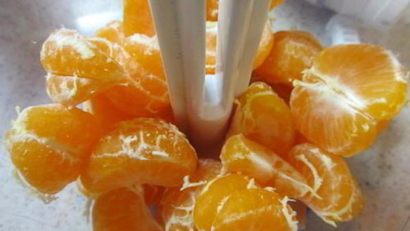 ШАГ 2. мандариновое мороженое